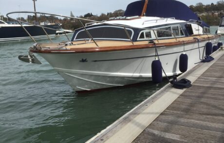 Swordsman 33 at dock