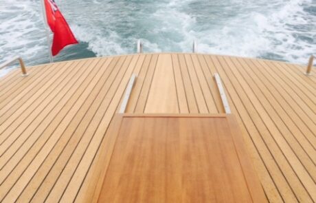 Swordsman 33 back deck